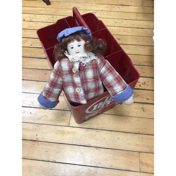 Folk Art Primitive Doll - Picture 1 of 4